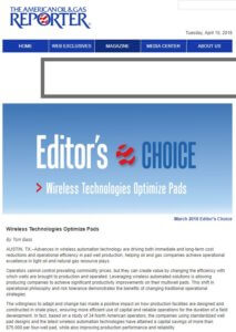 The American Oil & Gas Reporter: Wireless Technologies Optimize Pads