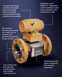 Daniel 3812 liquid ultrasonic flow meter