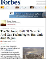 New Oil and Gas Technologies Leading the Way