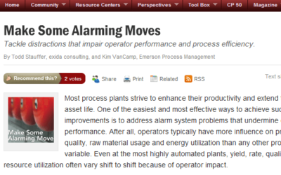 Building an Effective Alarm Management Program