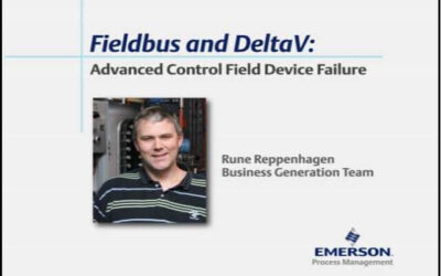 Foundation Fieldbus Diagnostics and Advanced Process Control Screencast