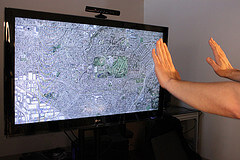 Kinect Google Maps Viewer