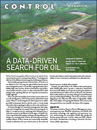 A Data Driven Search for Oil - Control Magazine