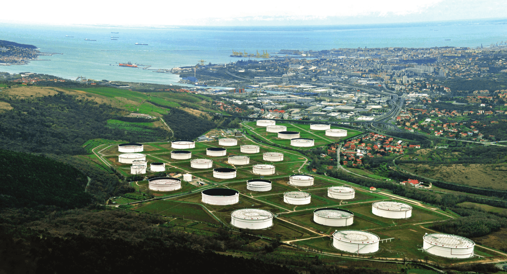 SIOT Terminal Facility near Trieste, Italy
