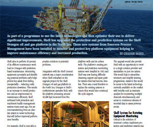 Offshore Oil & Gas Platform Machinery Protection and Prediction Systems Results
