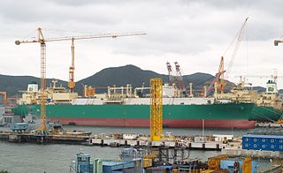 Source: Wikipedia, LNG carrier under construction at DSME shipyard, Okpo-dong, 