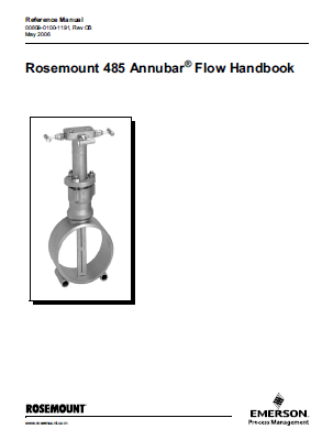 Rosemount-485-Annubar-Flow-Handbook