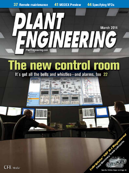 Plant Engineering magazine: The New Control Room-Mar-2014