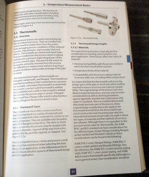 Thermowell secition of The Engineer's Guide to Temperature Measurement