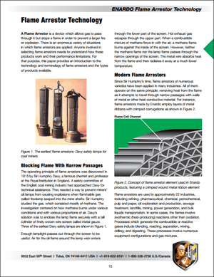 Enardo Flame Arrestor Primer