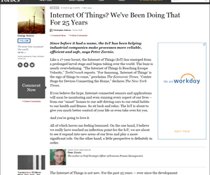 Internet of Things 25 Years in the Making