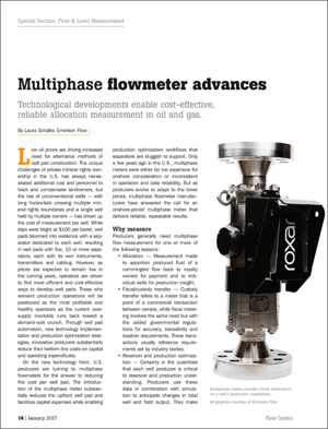 Flow Control magazine - Multiphase Flowmeter Advances