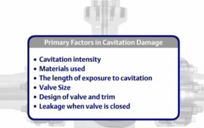 Educational Video on Control Valve Cavitation