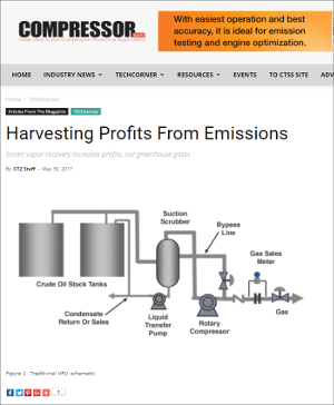 CompressorTech: Harvesting Profits From Emissions