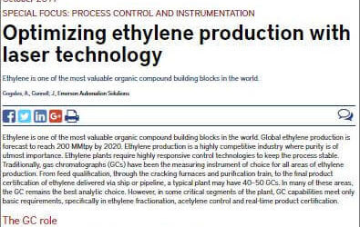 Laser Gas Analyzers for Optimizing Ethylene Production