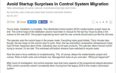 Plan for PID Control Differences in Control System Migration Projects