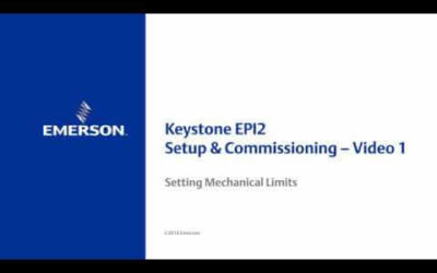 How to Setup Keystone Actuator Mechanical Limits