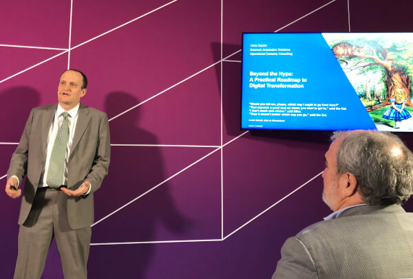 Emerson's Chris Hamlin at CERAWeek 2019