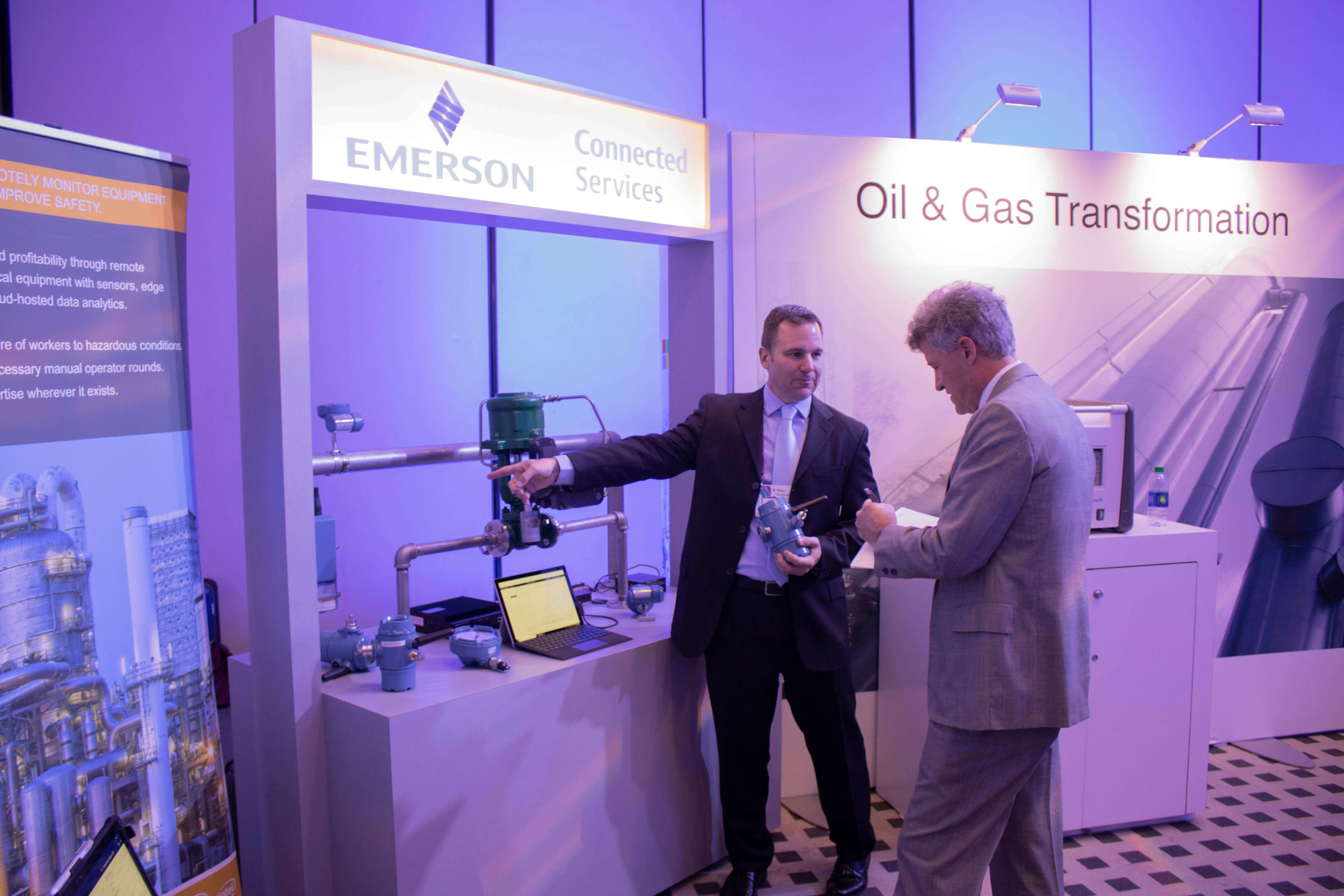 Emerson's Mike Boudreax on IIoT sensors to Microsoft Azure Cloud at CERAWeek 2019