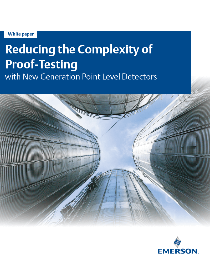 Whitepaper: Reducing the Complexity of Proof-Testing with New Generation Point Level Detectors