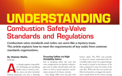 Combustion Safety Valve Considerations