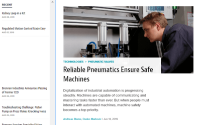 Rapid Exhaust Pneumatic Valves for Safer Machine Operations