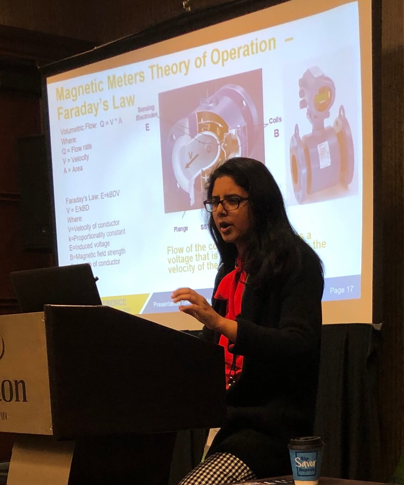 Emerson's Meha Jha presenting at 2020 4C HSE conference