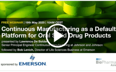 Oral Solid Drug Continuous Manufacturing