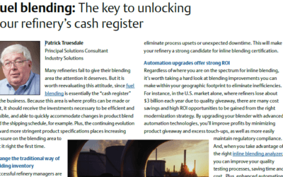 Fuel Blending Unlocks Refinery Cash Register