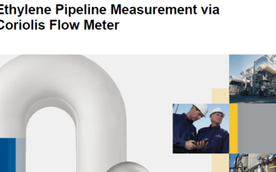 Coriolis Mass Flow Measurement in Ethylene Pipelines