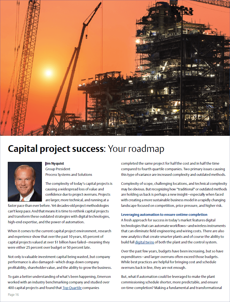 Refiner's Guide: Capital Project Success--Your Roadmap
