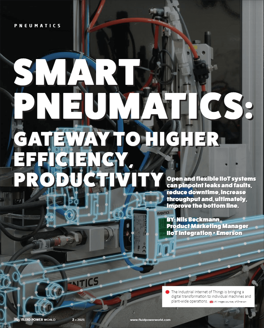 Pneumatic Tips--Smart pneumatics: Gateway to higher efficiency, productivity