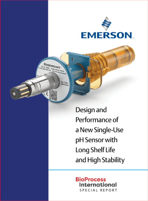 Design and Performance of a New Single-Use pH Sensor with Long Shelf Life and High Stability