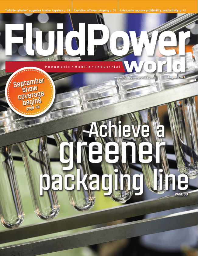 FluidPower World: Achieve a greener packaging line