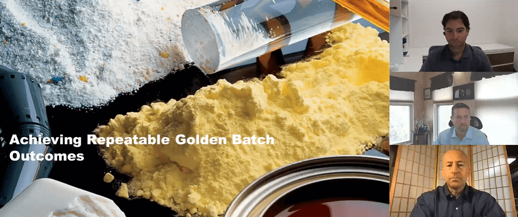 Chemical Engineering webinar: Achieving Repeatable Golden Batch Outcomes