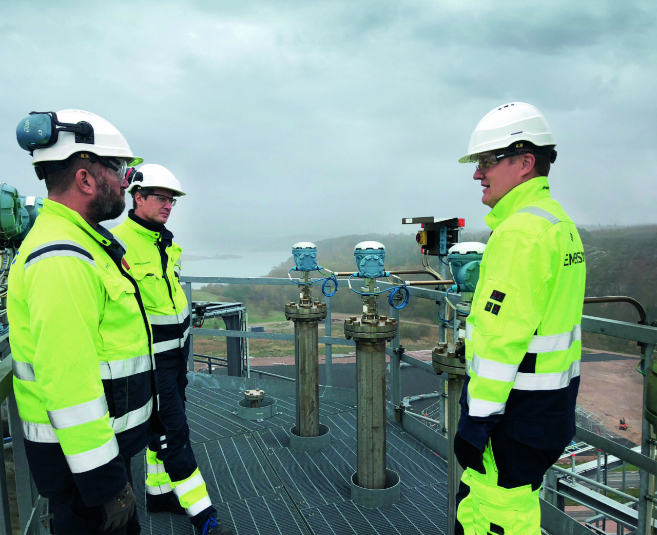 Three Rosemount 5900S Radar Level Gauges are ensuring reliable and safe operation at the Gasum LNG Terminal in Lysekil, Sweden.