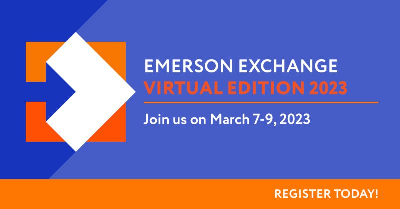 March 8 Virtual Emerson Exchange Schedule