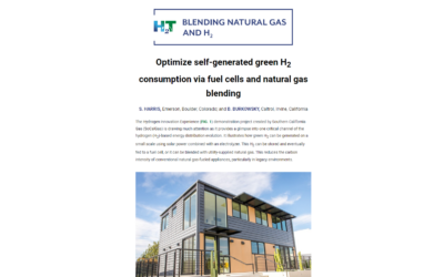 Putting Small-Scale Hydrogen Generation to Work: Natural Gas Blending for Residential Use
