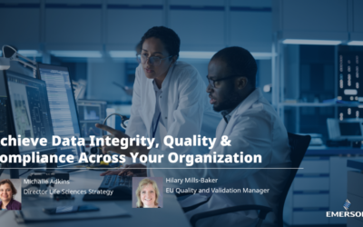 Achieving Data Integrity, Quality & Compliance in Manufacturing