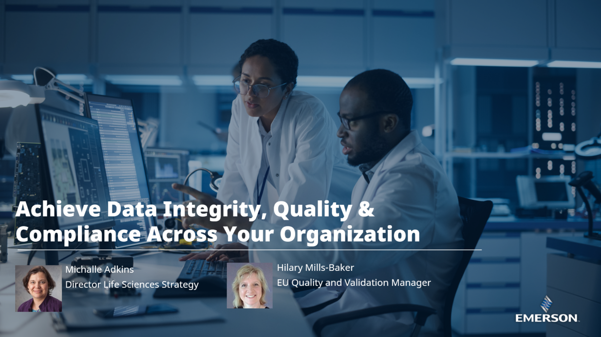 Achieve Data Integrity, Quality & Compliance Across Your Organization