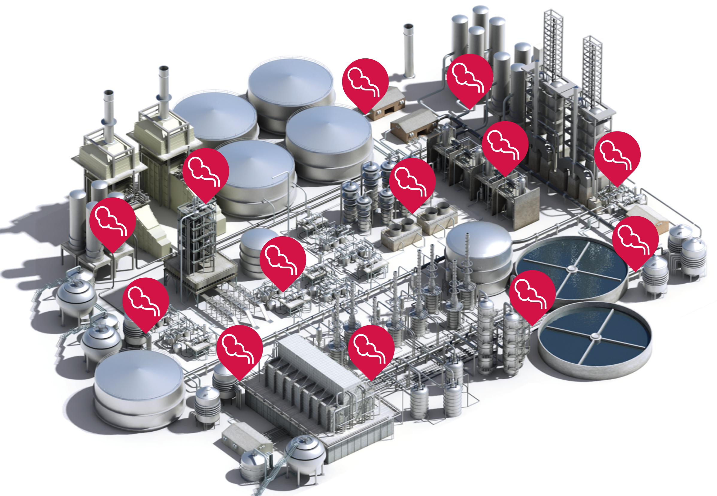 Fugitive emissions caused by isolation valves