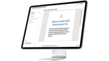 DeltaV MES Recipe Importer Tool