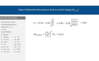 Sizing a Control Valve for Liquid Flow: A Step-by-Step Walkthrough