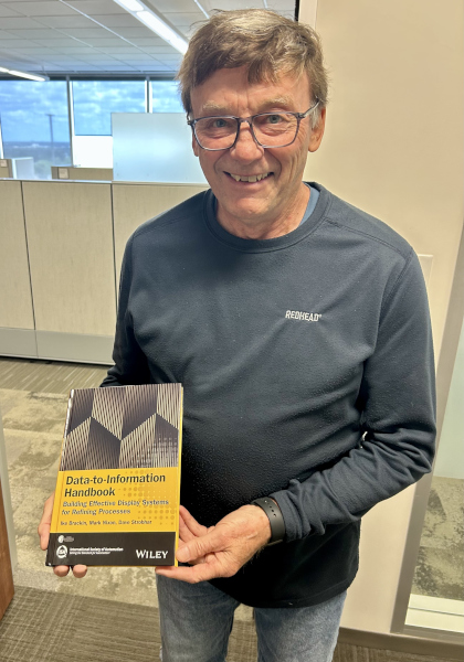 Emerson's Mark Nixon and his new book, Data-to-Information Handbook: Building Effective Display Systems for Refining Processes
